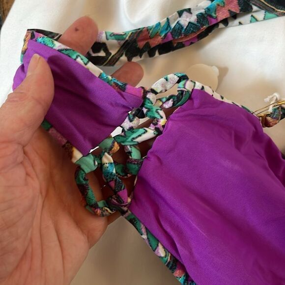 PALMAROSA BIKINI TOP.   NEW WITH TAGS - Picture 8 of 9